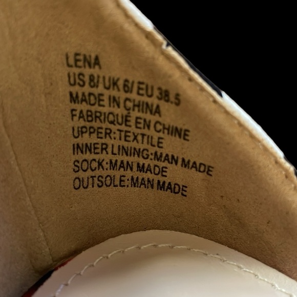 Just Fab Lena Floral and Zebra Print Fabric Upper Sandals Size 8 - Picture 14 of 16